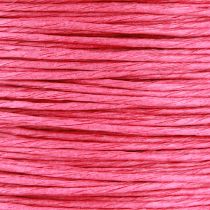 Article Cordon de papier enroulé Ø2mm 100m rose