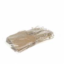 Article Étiquette cadeau en papier 9,5/8 cm 100 pcs