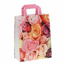Sac papier rose 22cm x 10cm x 28cm 25pcs