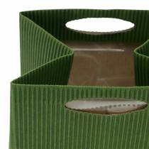 Article Pot de fleurs en sac en papier vert mix 10,5cm 12 pcs
