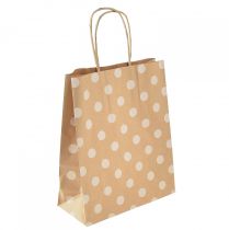 Article Sacs cadeaux sacs en papier à pois 18×22cm 50 pcs