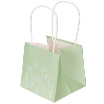 Article Sachet cadeau à motif floral, petit sachet cadeau pour occasions spéciales, 12 cm, lot de 12