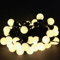 Article Guirlande lumineuse boule LED éclairage de fête blanc chaud L735cm