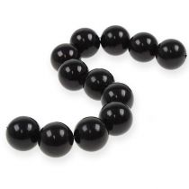 Article Perles décoratives Ø2cm noires 12 pcs