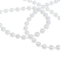 Ruban de perles blanc Ø4mm 20m
