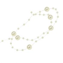Article Collier de perles crème 6mm 15m