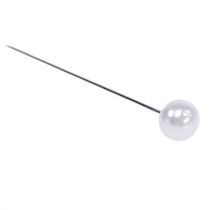 Article Épingles à tête perlée blanches Ø8 mm L65 mm - Lot de 55