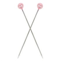 Article Epingles tête perle rose Ø4mm 4cm 150p