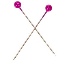 Article Aiguilles tête perlée roses Ø4mm 40mm 150 pièces pour la décoration florale