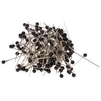 Article Épingles à Tête Noire Floristiques Ø4 mm 40 mm 150 Pièces