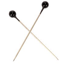 Article Épingles à Tête Noire Floristiques Ø4 mm 40 mm 150 Pièces