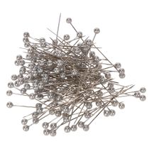 Article Épingles à tête perlée argentée Ø4mm 40mm 150 pièces pour décoration florale