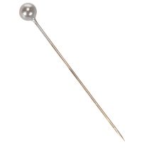 Article Épingles à tête perlée argentée Ø4mm 40mm 150 pièces pour décoration florale