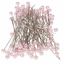 Article Épingles à tête perlée Ø6 mm 65 mm rose (boîte de 100)