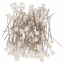 Article Épingles perlées Ø6 mm 65 mm blanc, lot de 100