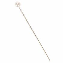 Article Épingles perlées Ø6 mm 65 mm blanc, lot de 100