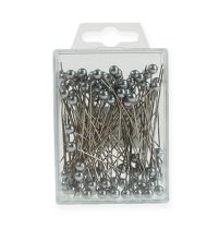 Article Epingles tête perle Ø6mm 65mm argent