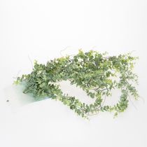 Article Guirlande d'eucalyptus artificiel suspendue, plante décorative intérieure et extérieure, 92 cm