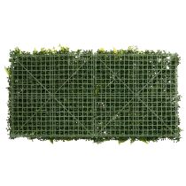 Article Kécor mural végétal artificiel en plastique 100 x 55 cm avec accents colorés pour intérieur