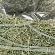 Article Coupe cœur en herbe naturelle avec film plastique, 38 cm, vert