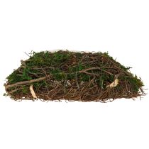 Article Jardinière en mousse et vigne naturelle 20×20×6,5cm