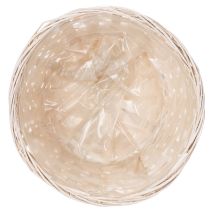 Article Panier décoratif en osier pour un design d'intérieur polyvalent, 20 cm, lot de 8
