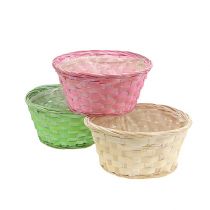 Jardinière ronde Ø20cm colorée 8pcs