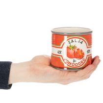 Article Pots décoratifs en céramique à motif tomate, 14 cm, lot de 3, pour une touche d'élégance dans votre intérieur.