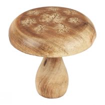 Décoration champignon en bois décoration bois champignon décoration automne naturel Ø15cm H14,5cm