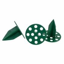 OASIS® Plastic Pini Extra bougeoir vert Ø4.7cm 50 pièces