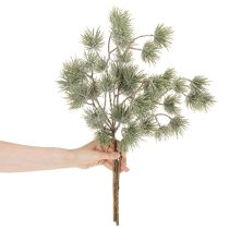 Article Set de 3 branches de pin artificielles 55 cm pour décoration hivernale