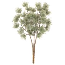 Article Set de 3 branches de pin artificielles 55 cm pour décoration hivernale