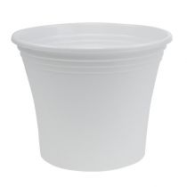 Article Pot plastique “Irys” blanc Ø25cm H21cm 1 pce