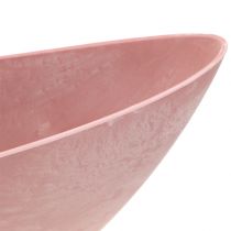 Bol décoratif, bol végétal, rose 55cm x 14,5cm H17cm