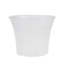 Article Pot en plastique “Irys” transparent Ø17cm, 1pièce