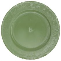 Article Assiette de présentation verte Ø30cm