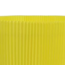 Article Poignets plissés jaune 18,5cm 100pcs.