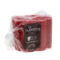 Article Poignets plissés rouge 12,5cm 100 pièces