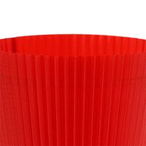Article Poignets plissés rouge 8,5cm 100 pièces