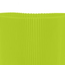 Article Manchettes plissées pour pots de fleurs vert clair 14,5cm 100pcs