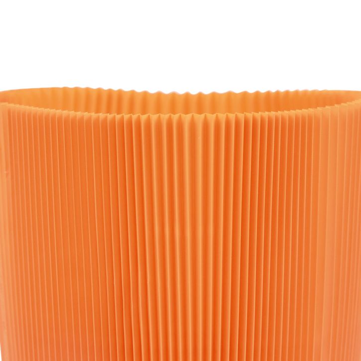 Article Poignets plissés pour pots de fleurs orange 14,5cm 100pcs