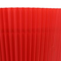 Article Poignets plissés rouge 14,5cm 100 pièces