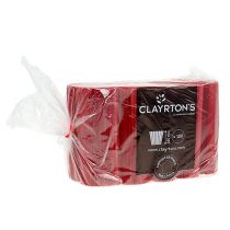 Article Poignets plissés rouge 14,5cm 100 pièces