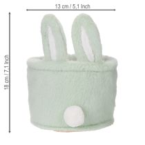 Article Paniers de rangement décoratifs en forme de lapin pour Pâques, pour chambres d'enfants et salons, 18 cm, lot de 2