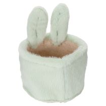 Article Panier de rangement décoratif lapin de Pâques pour cadeaux et salon, 18 cm, lot de 2