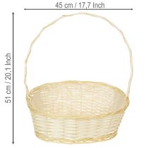 Article Panier cadeau panier en osier 44cm x 36cm