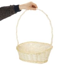 Article Panier cadeau environ 38 cm x 27 cm brillant