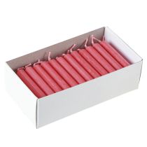 Article Bougies poupées rouges 10 mm Wiedemann 65/10, lot de 50