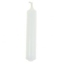 Article Bougies pyramidales petites bougies blanches 6,5 cm 24 pcs