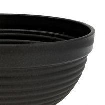 Article Bol R en plastique anthracite 19 cm, 10 pièces